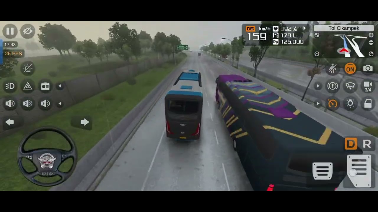 Highway bus racing #JANAGAMING #gaming 