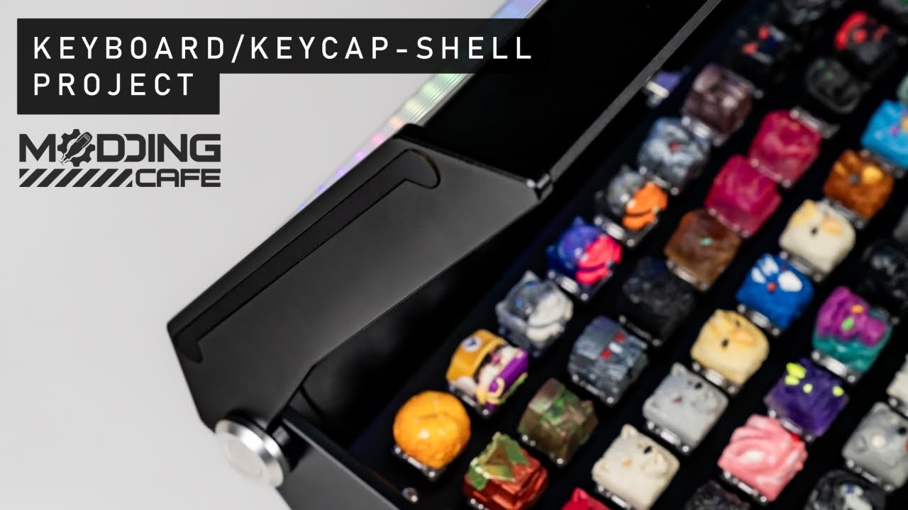 Modding Cafe: Keyboard/Keycap-Shell Project