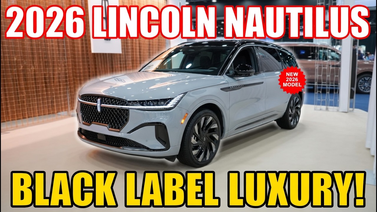 2026 Lincoln Nautilus Black Label AWD