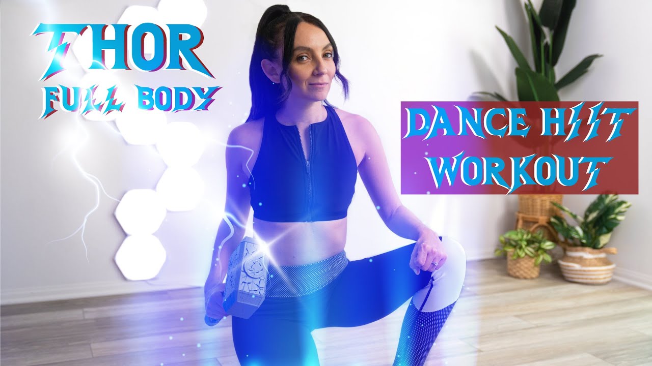 15 MIN THOR INSPIRED HIIT & DANCE WORKOUT | Superhero Full Body | Beginner Friendly | NO Equipment