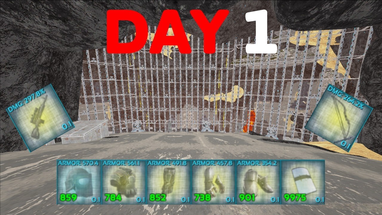 How 2 Youtubers Took Over The Entire Server Day 1 - INX 2Man - ARK: Survival Evolved