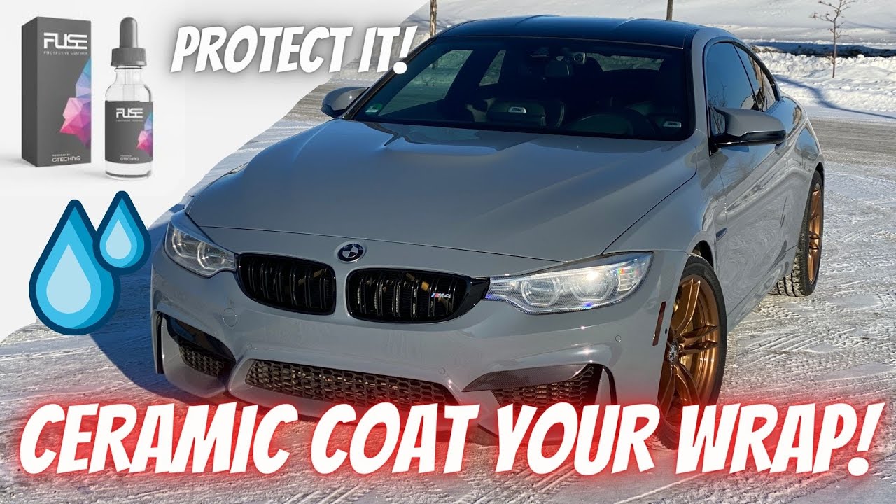 Ceramic Coating Your Wrap – Protect Your Investment! EASY DIY Guide