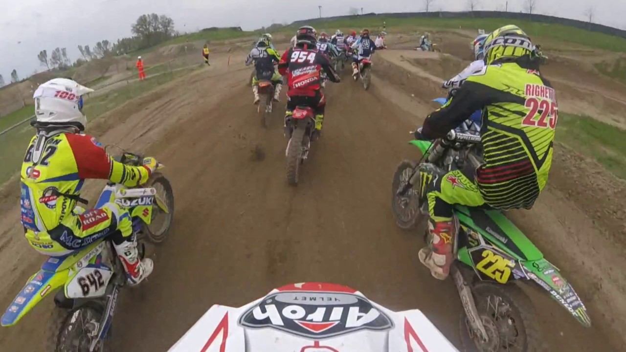 CAMPIONATO MOTOCROSS UISP MANTOVA 15 04 2018