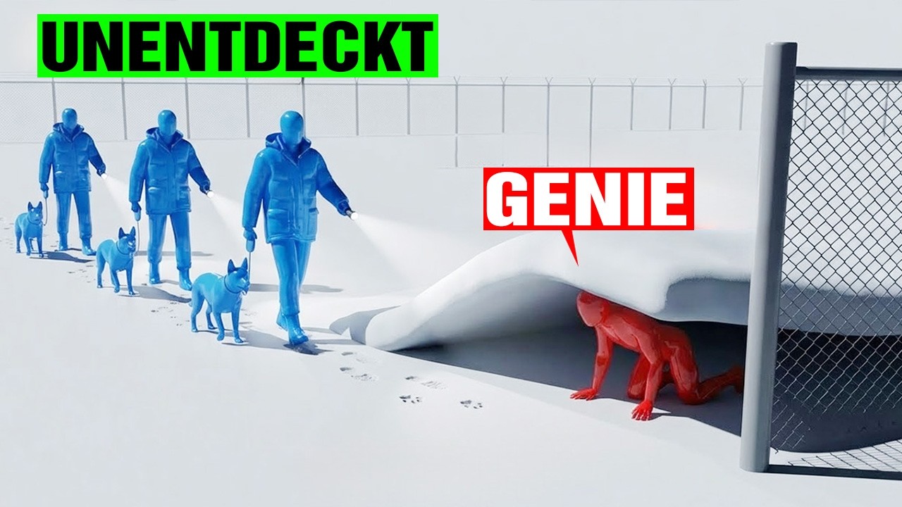 Der einzige Mann, dem jemals die Flucht aus dem Abashiri-Gefängnis gelang...Japans kältester Festung