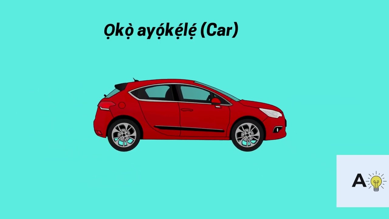 🚗✈️ Transportation in Yoruba made easy!