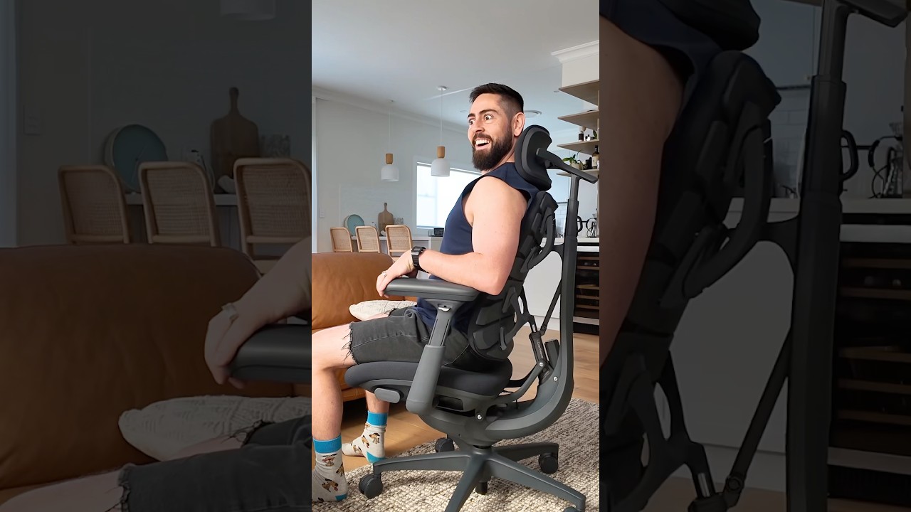 Unboxing the World's First DYNAMIC Chair @LiberNovo ... My Back Has Never Felt Better