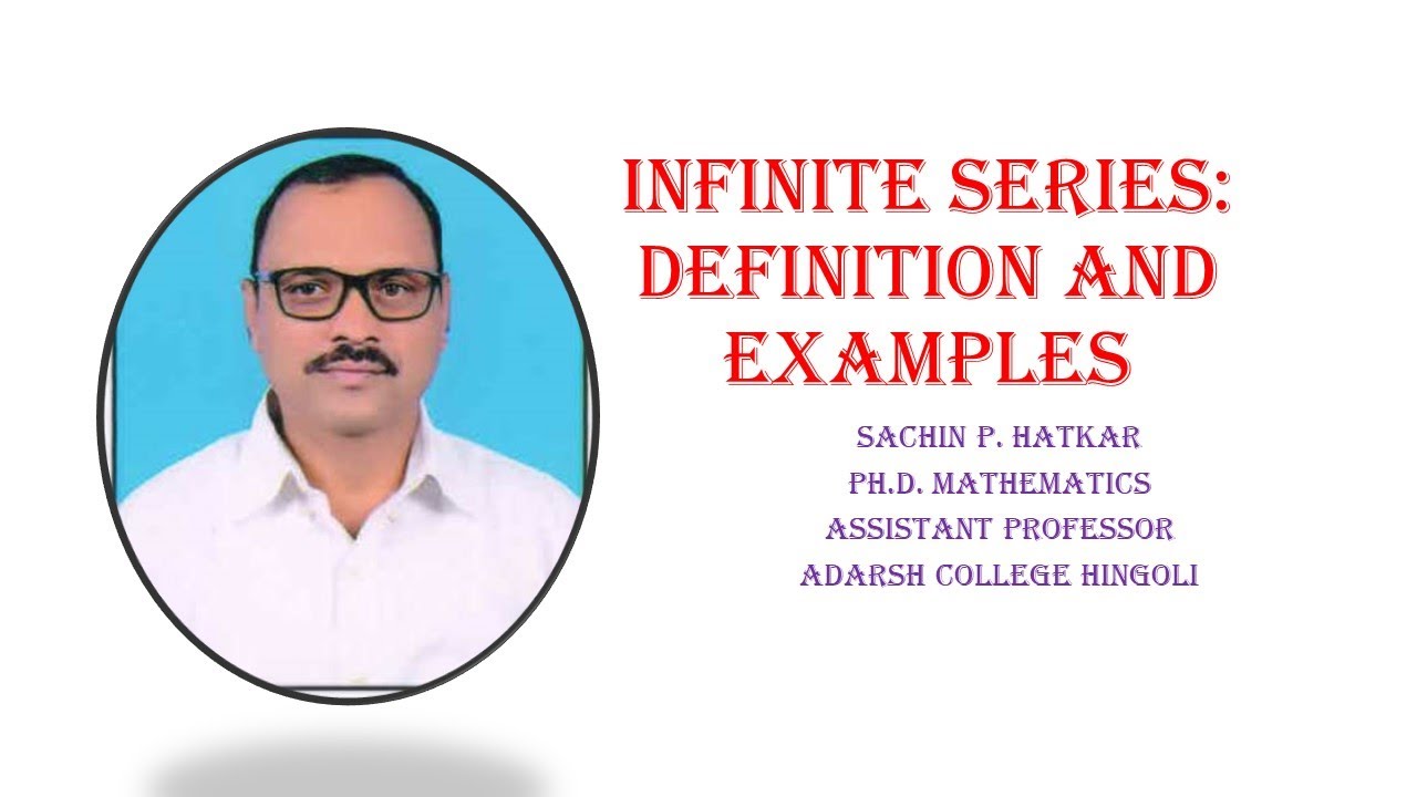 Infinite series: definition and examples