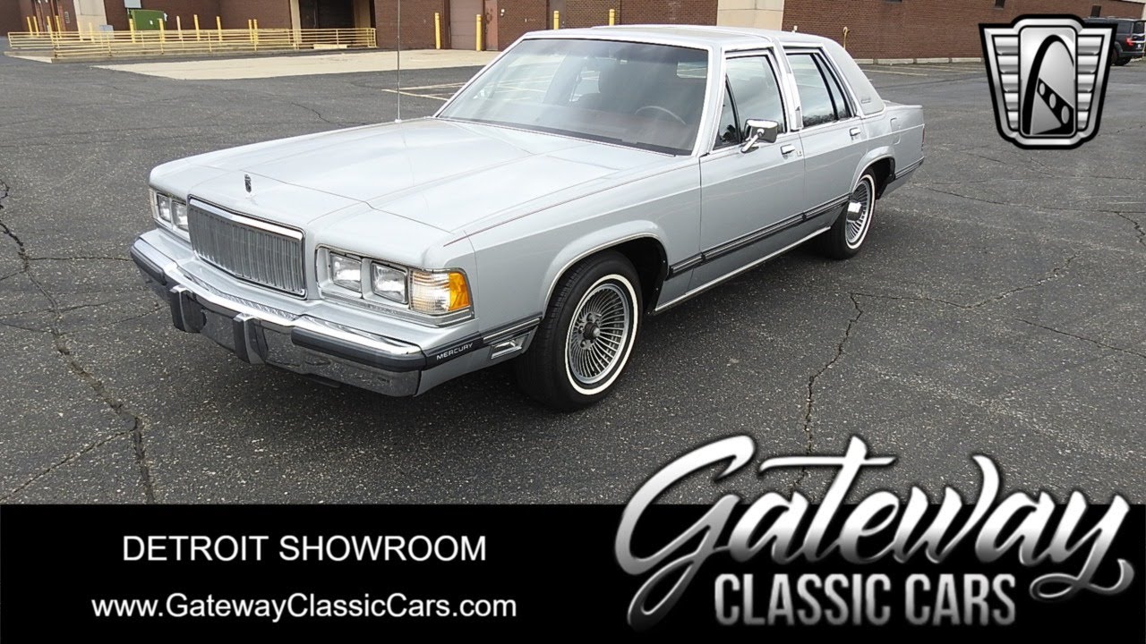 1988 Mercury Grand Maquis Gateway Classic Cars Detroit #1948 DET