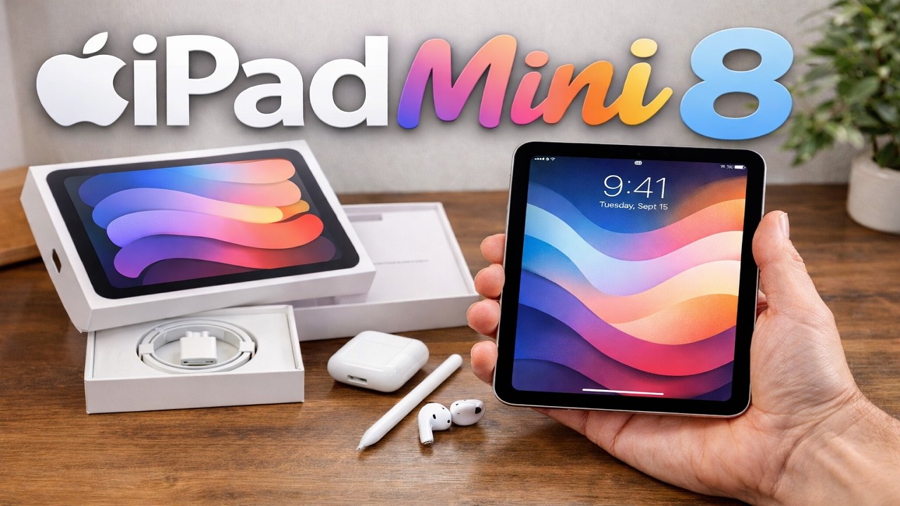 Распаковка и слухи об iPad Mini 8: лучший миниатюрный планшет от Apple?