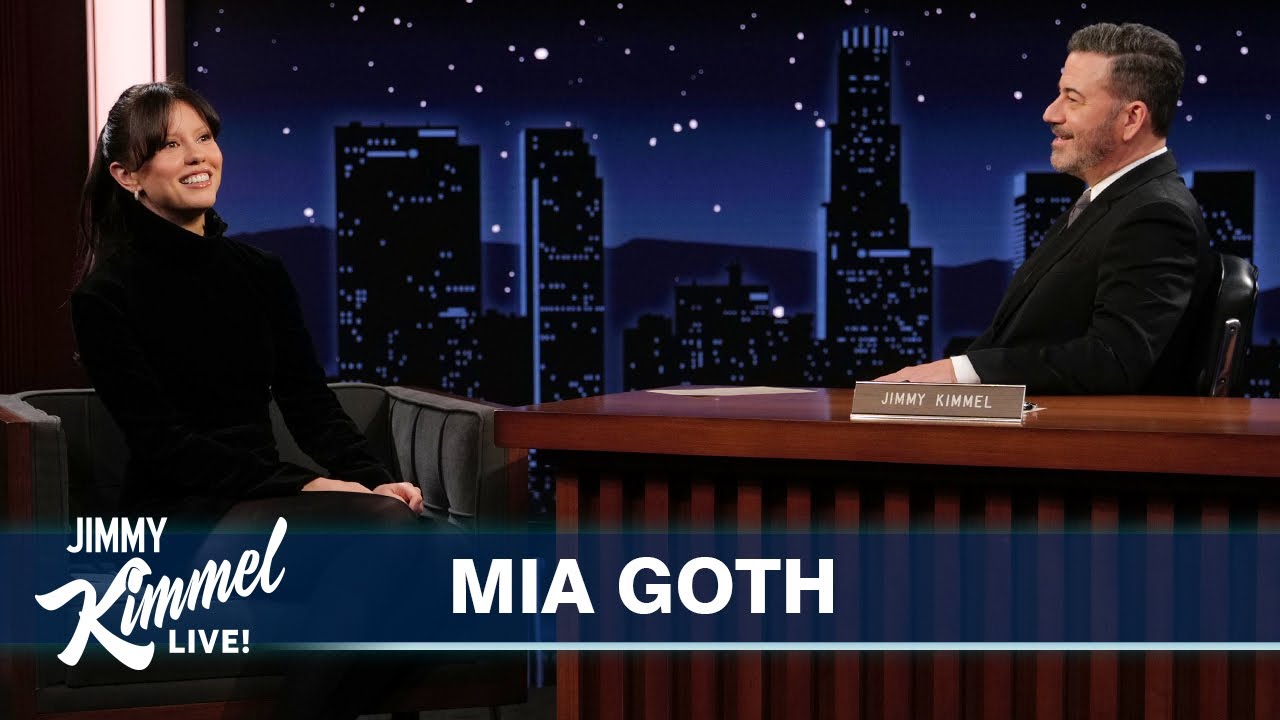 Mia Goth on Her Obsession with Amy Winehouse & Frankenstein with Guillermo del Toro