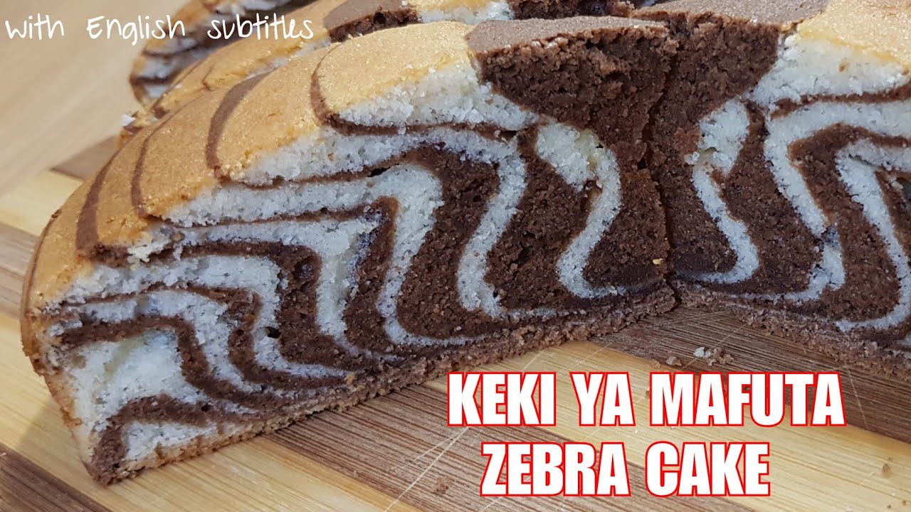 Jinsi ya kuoka Zebra Cake | Cake ya mafuta | Zebra cake recipe