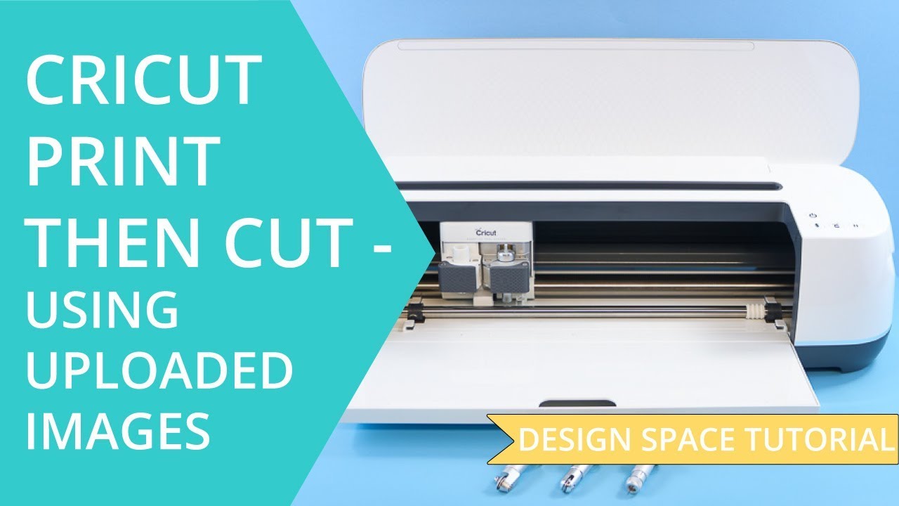 Как использовать функцию «Печать, а затем резка» в Cricut Design Space с загруженным изображением...