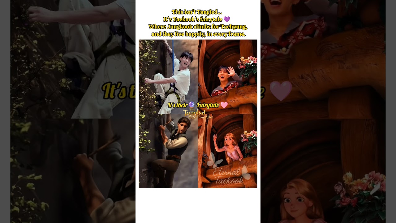 It's Taekook's🔮 Fairytale 🩷💜  #taekook #shorts