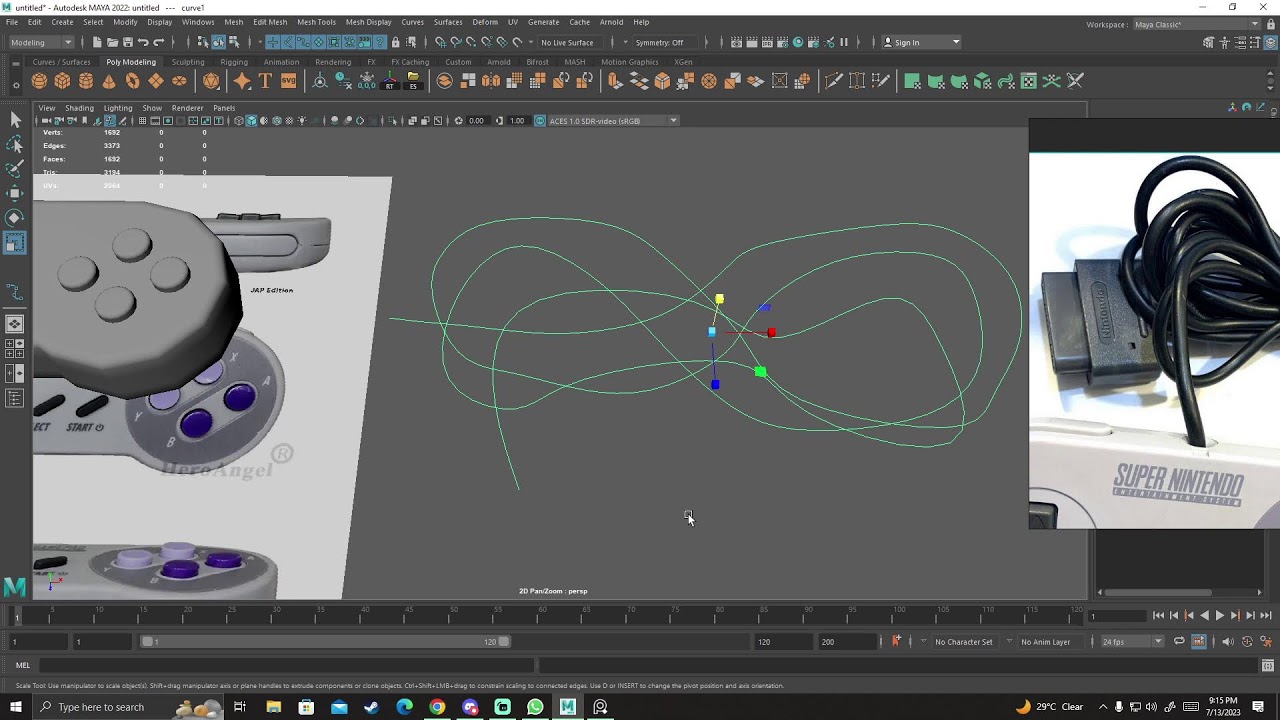 How to make controller in Maya