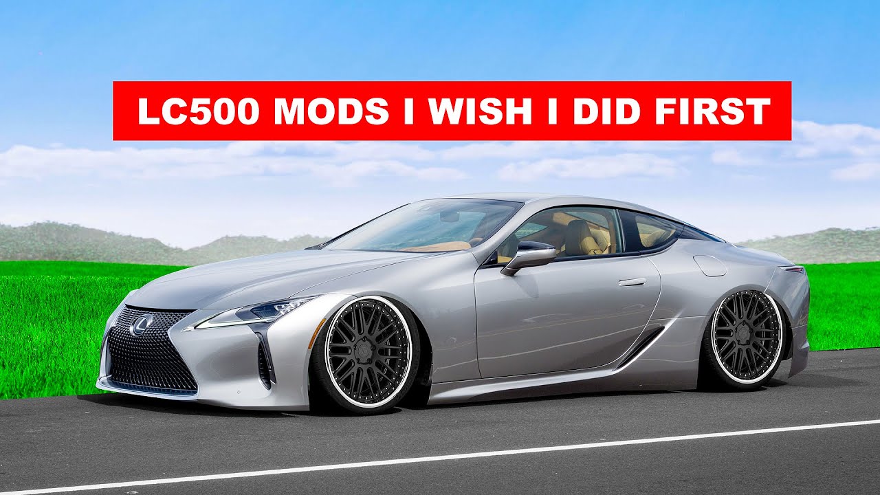 Lexus LC500 Mods I wish I did first. It's all part of the experience + POV driving