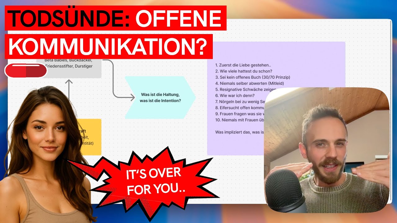 Offene Kommunikation OHNE ANZIEHUNGSVERLUST?! (Checken nur MACHER UND SCHLAUE MÄNNER!)