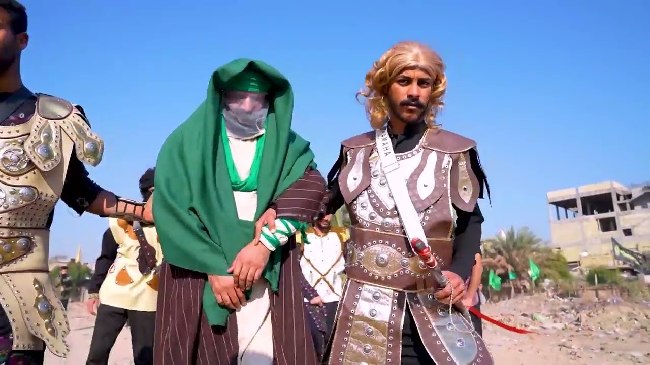 تشابيه استشهاد الامام الكاظم ع هيئة تشابيه الامام زين  العابدين ميسان منطقة ابو رمانه
