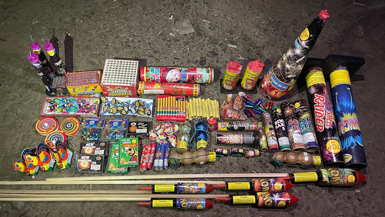 NYUMET SEMUA MERCON DAN PETASAN MALAM RAMADHAN HARI KE 25!!! PESTA KEMBANG API