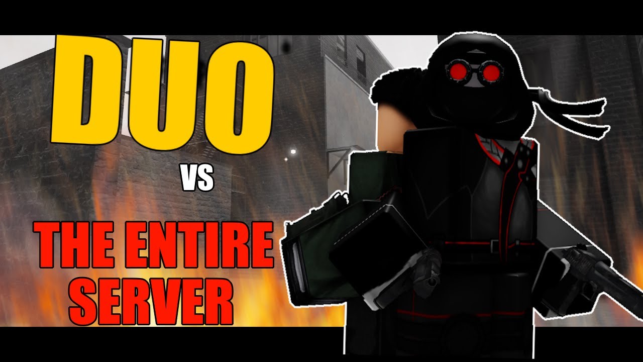DUO vs A Full Server in Criminality