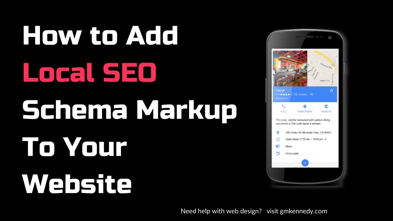 How To Add Local SEO Schema Markup To Your Website
