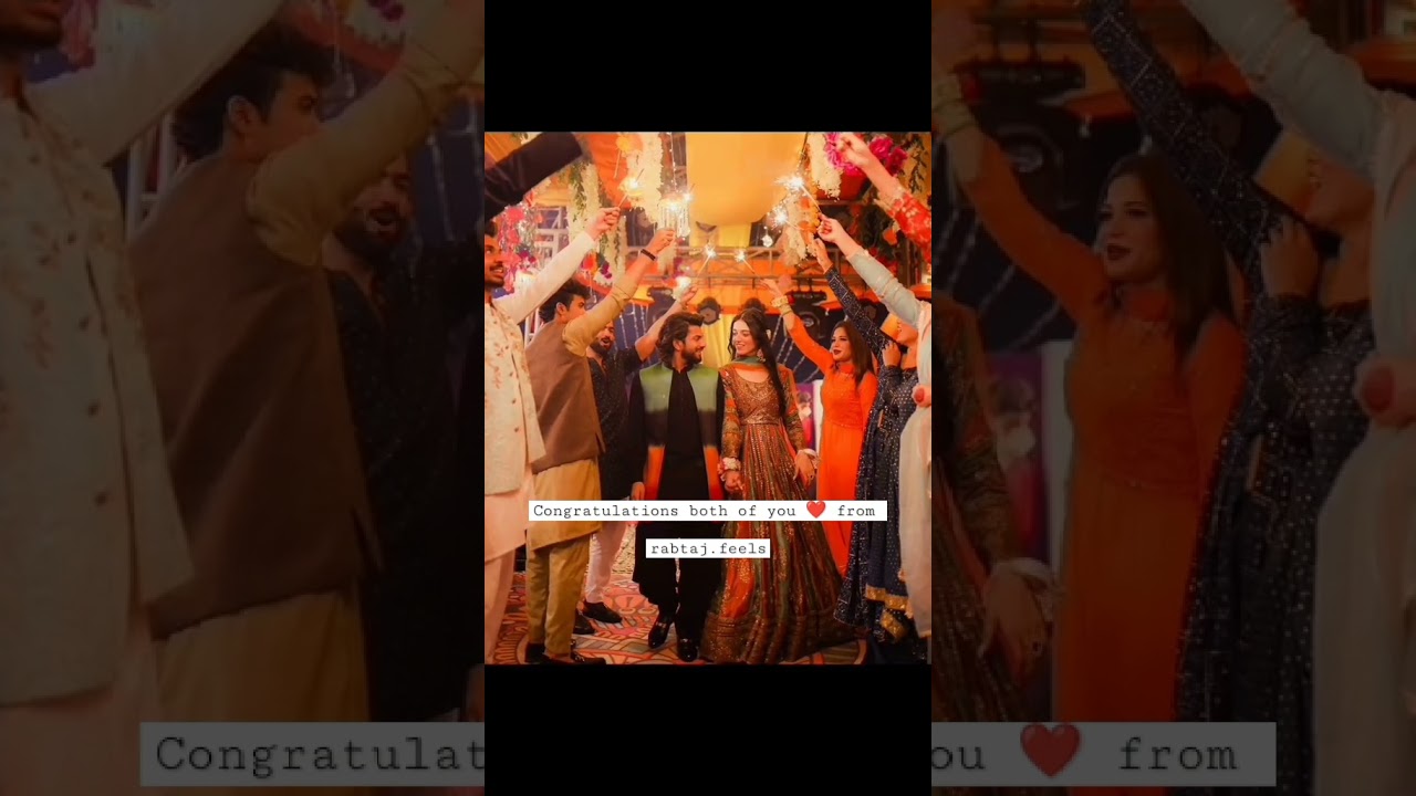 laraib zarnab wedding nikkah ceremony 🎑
