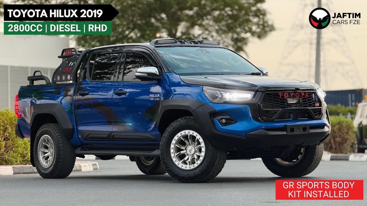 Toyota Hilux 2019 GR Sport | Double Cab 4WD Diesel | RHD Pickup | Modified Hilux Walkaround
