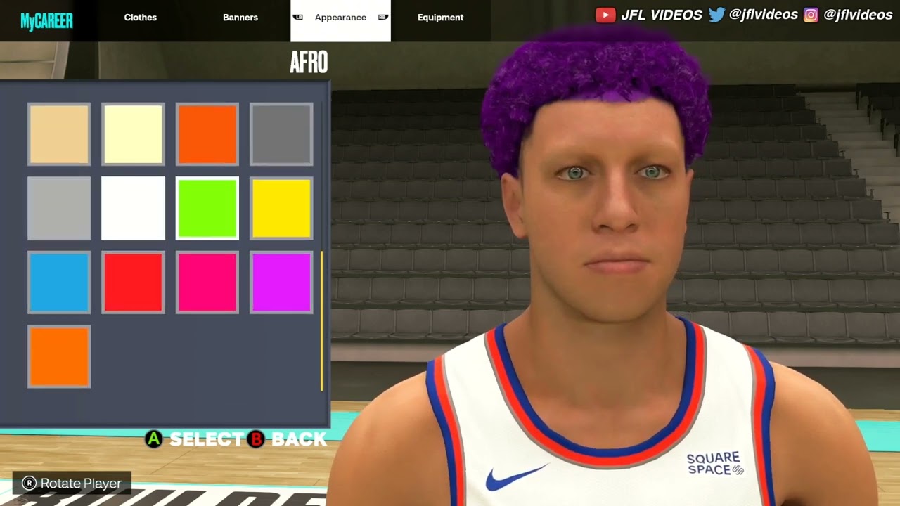 NBA 2K23 Next Gen: How to Change Hair Style & Color! (Customize Hair in 2K23)