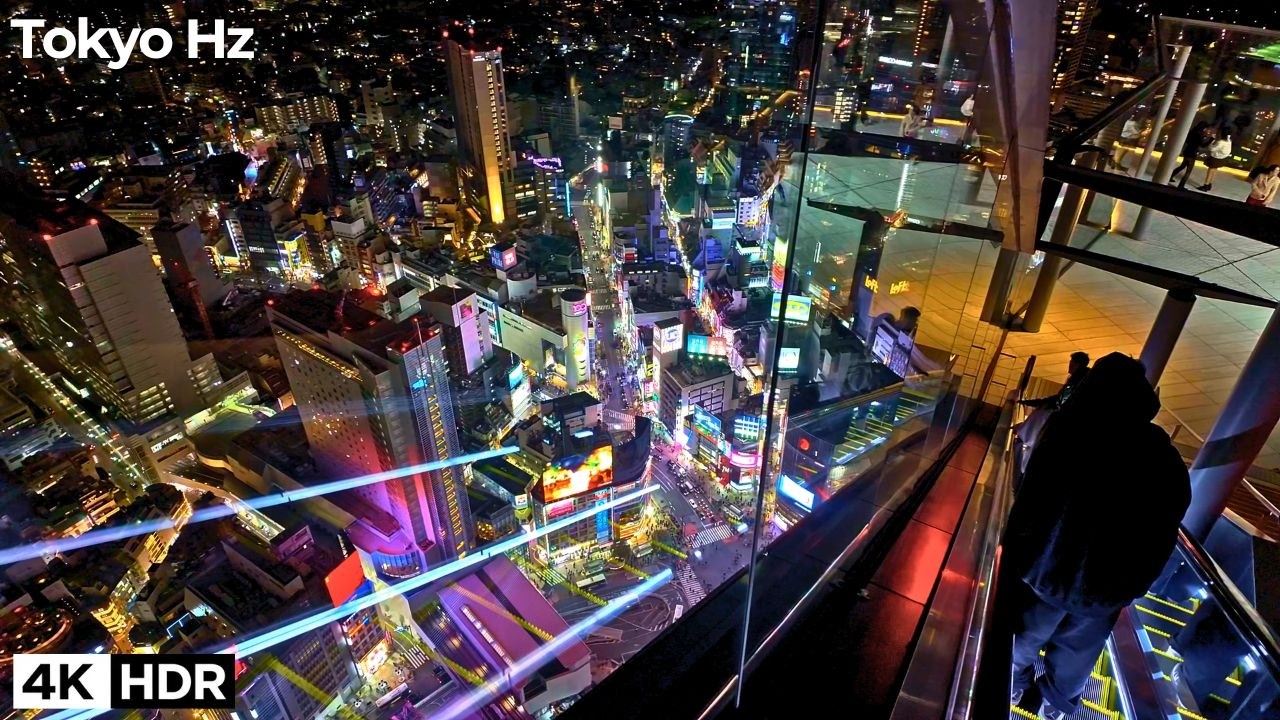 💗Beauty That Overwhelms Your Senses | Shibuya Sky in Tokyo Jp  2026 4kHDR