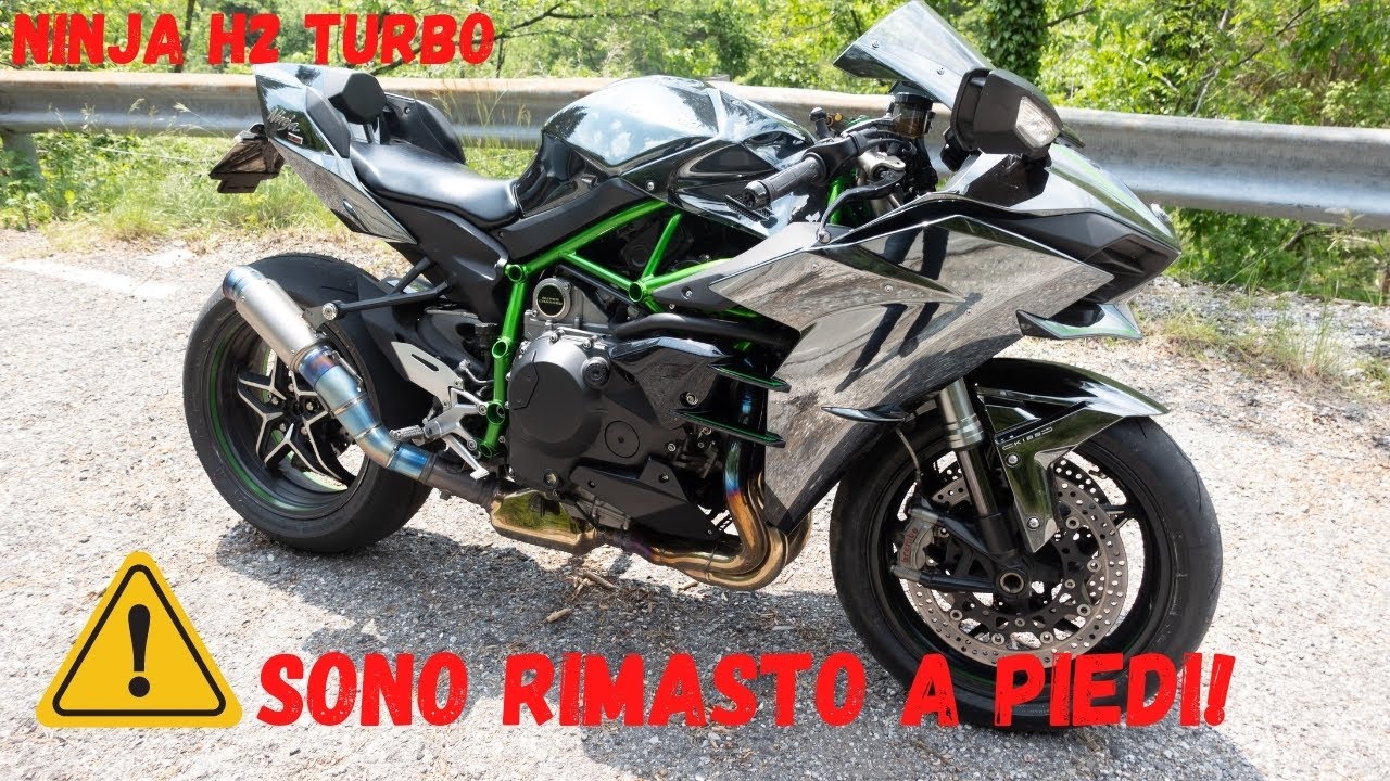 KAWASAKI NINJA H2 TURBO TEST DRIVE! *RIMASTO A PIEDI*