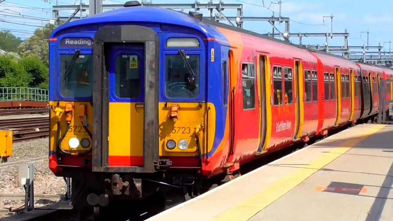South Western Railway (SWR) Class 455 Ride: Reading to London Waterloo - 22/07/19