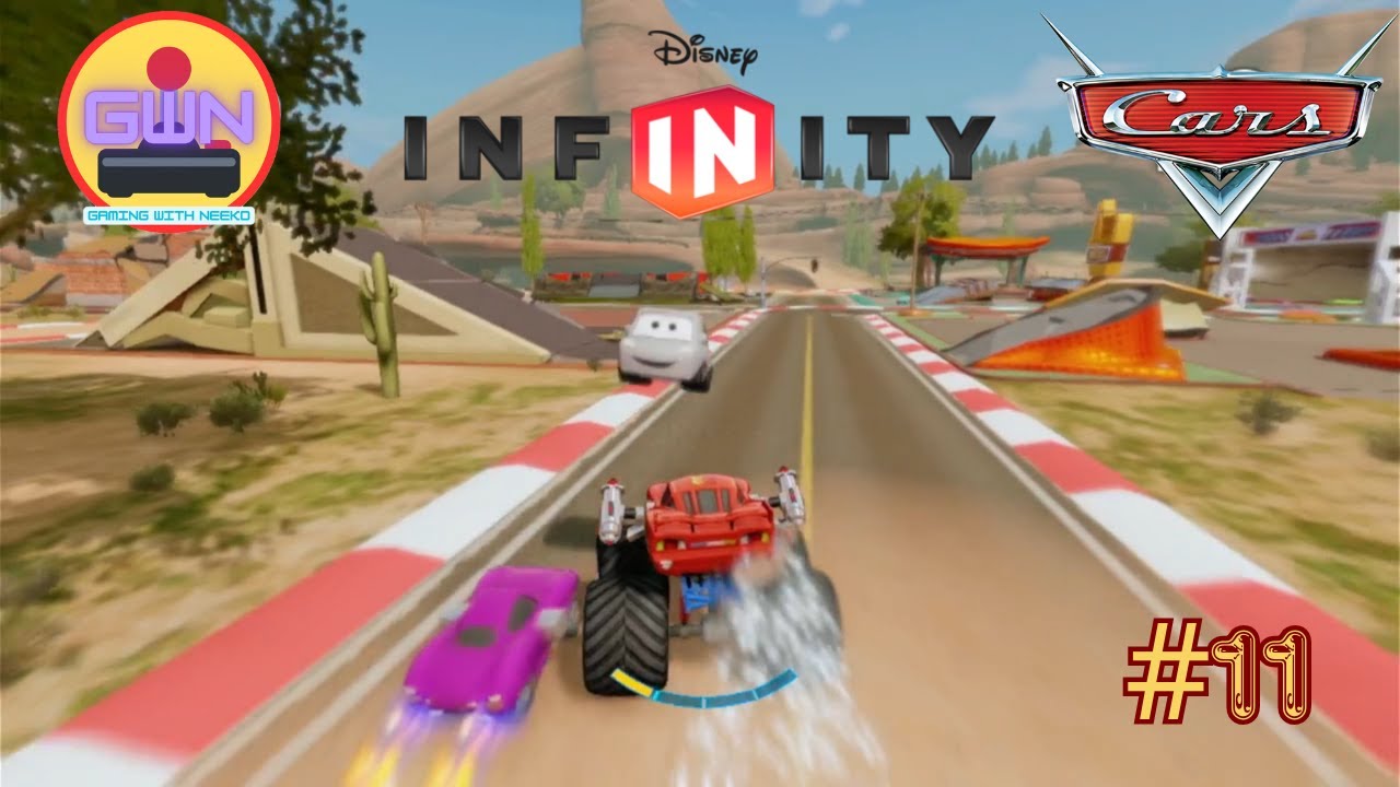 Disney Infinity 1.0 Cars Playset #11. Let's do some racing challenges!