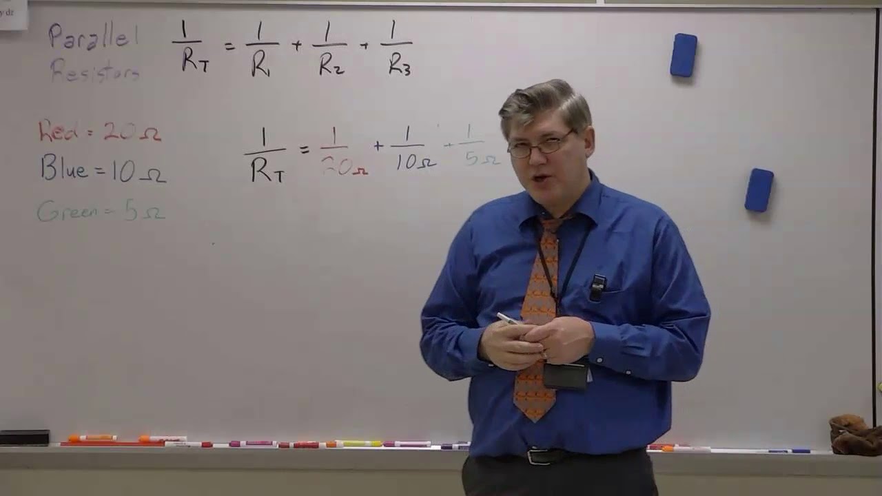Reciprocal Rule for Resistors in Parallel