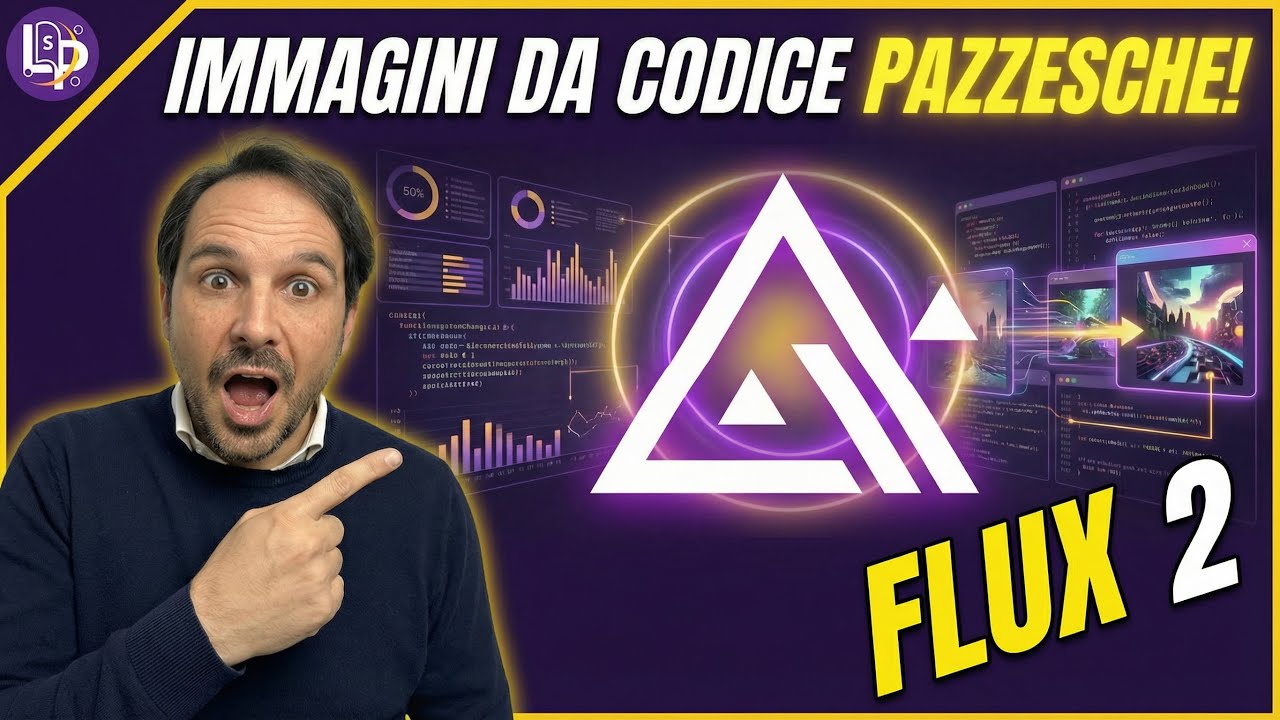 FLUX 2 IS HERE and it does CRAZY things! - ITALIAN TUTORIAL