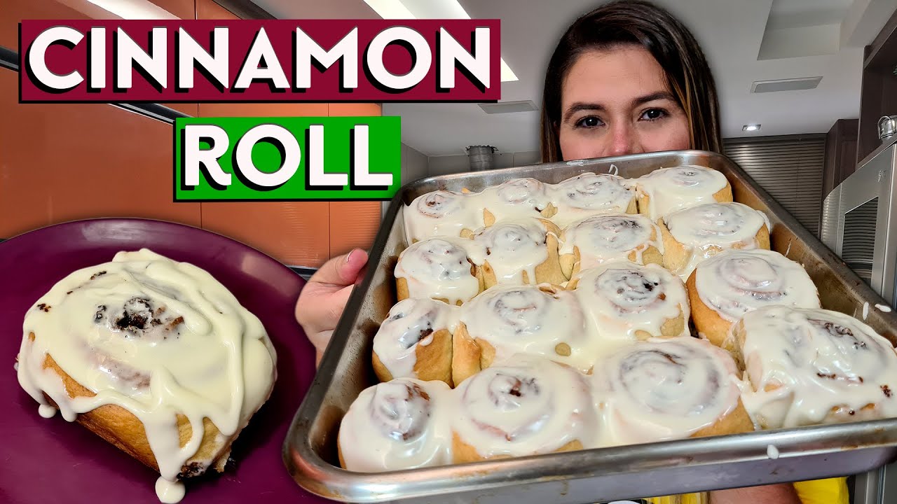 RECEITA DE CINNAMON ROLL