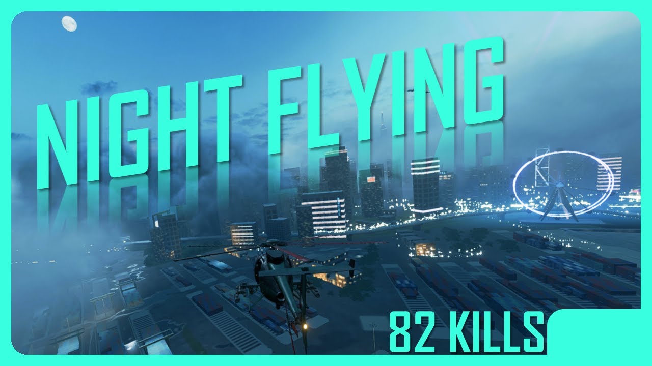NIGHT FLYING in Foggy Manifest | 82 Kills  ► Battlefield 2042 Nightbird Chill Flying #112 (82-1)