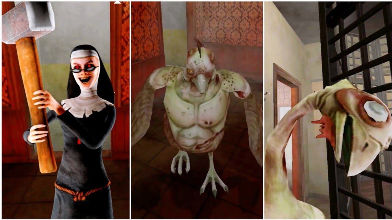 Evil Nun Rush All Jumpscares | Evil Nun Rush