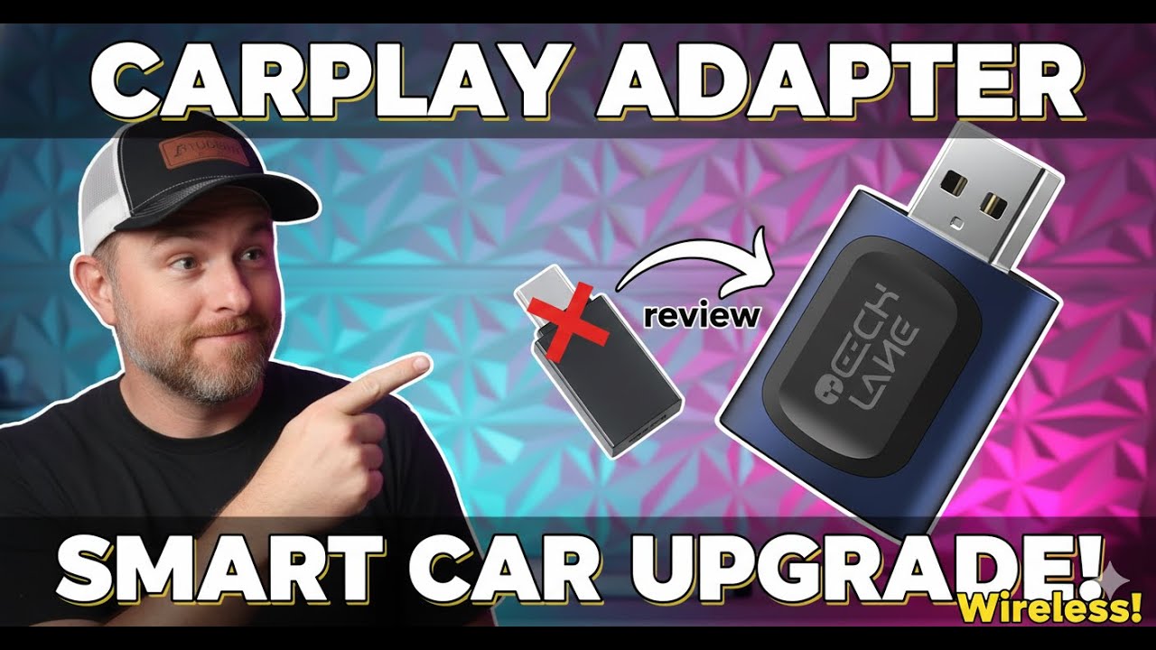 Turn Any Car Into a Smart Car! Wireless CarPlay Adapter Test Link In Description 👇