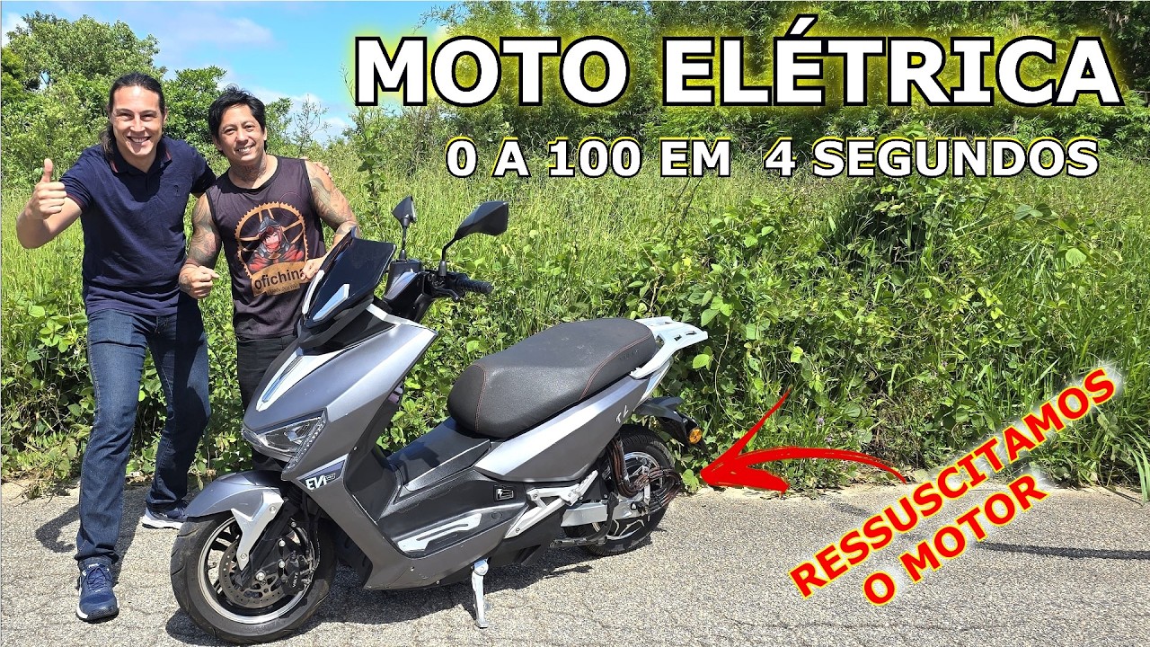 PILOTO E MECÂNICO OFICHINA TESTA MOTOR ELÉTRICO COM IMÃS RECONDICIONADO