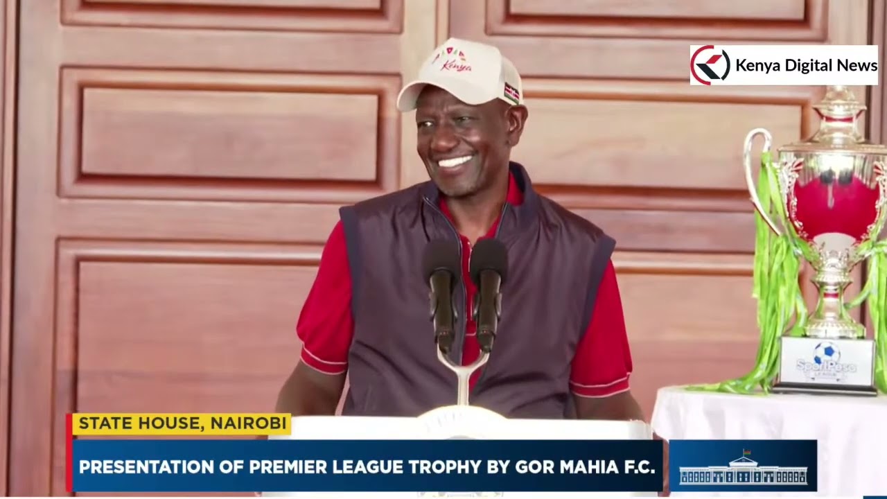 WEKA MAWE! President Ruto gives Gor Mahia players Ksh 100K each