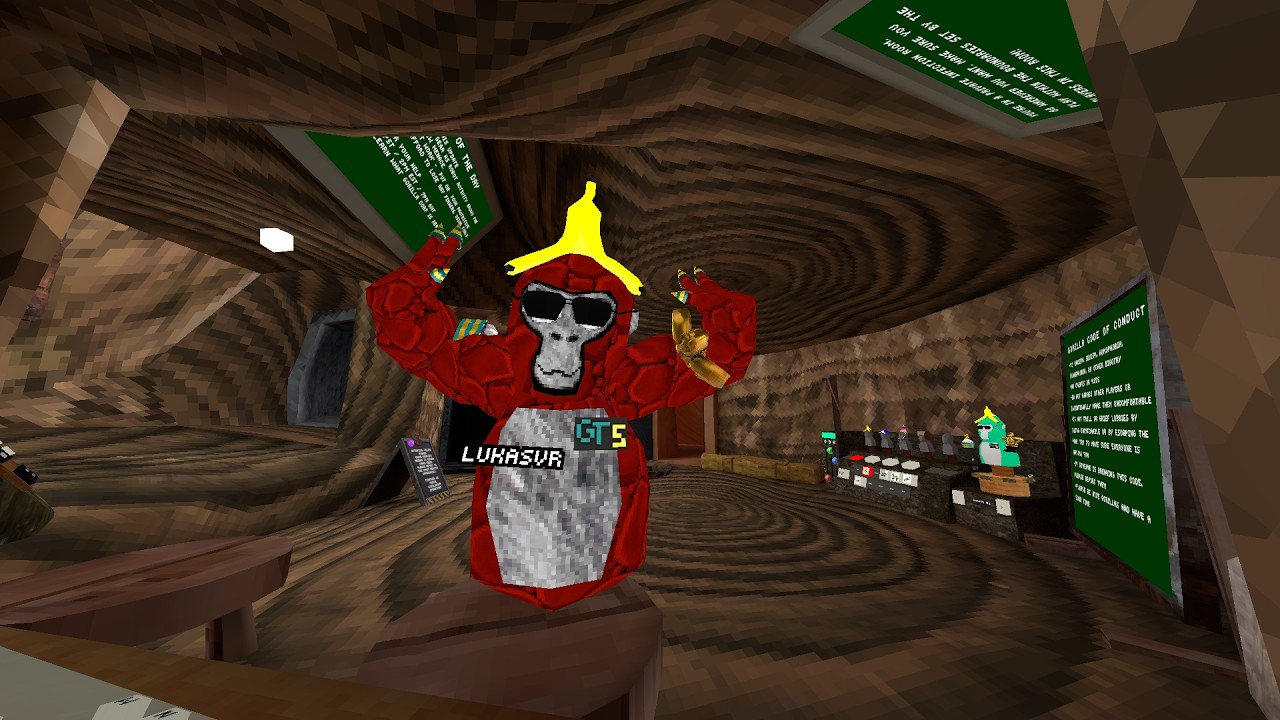 Gorilla Tag scatepark in supper infecion