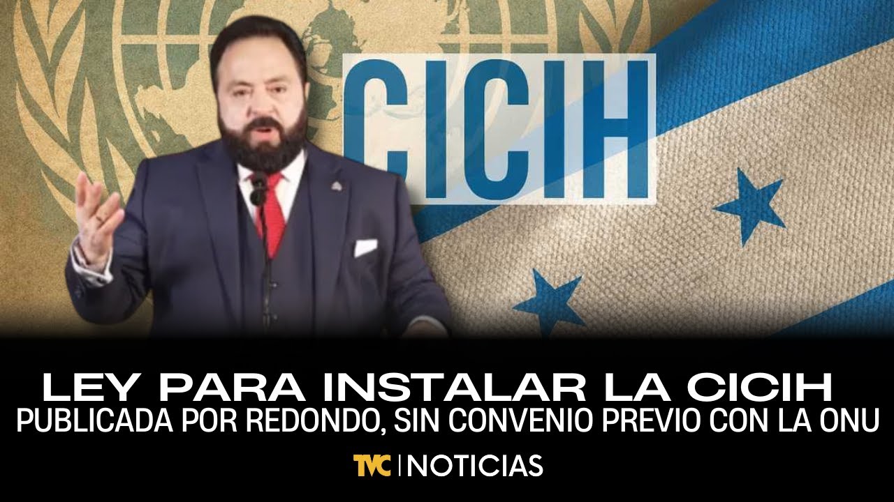 Redondo publica ley para instalar CICIH como querellante autónomo, antes de irse del CN