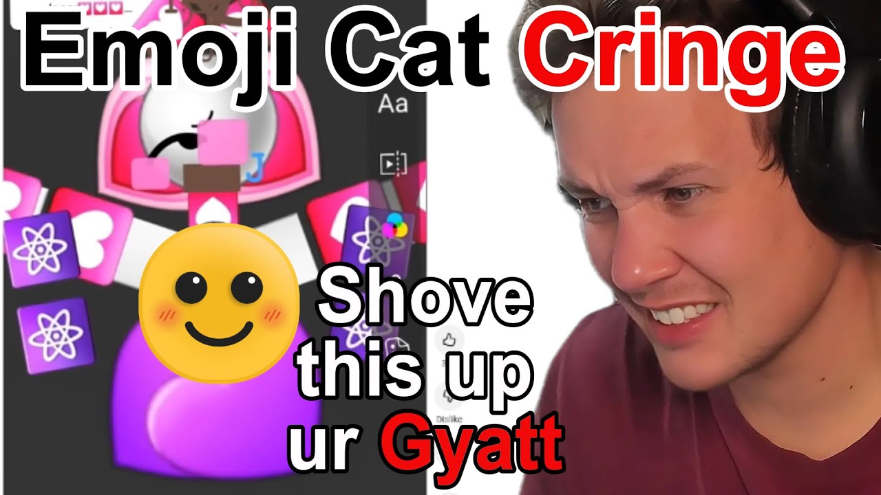 Emoji Cat Cringe: Самые странные анимации на YouTube