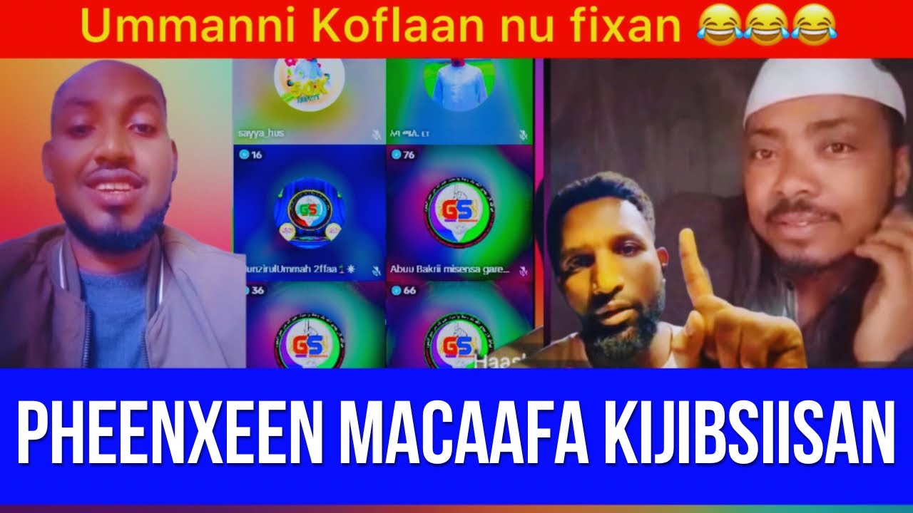 LIVE: Pheenxeen Macaafa kijibsiisan | Garee Shahaadaa