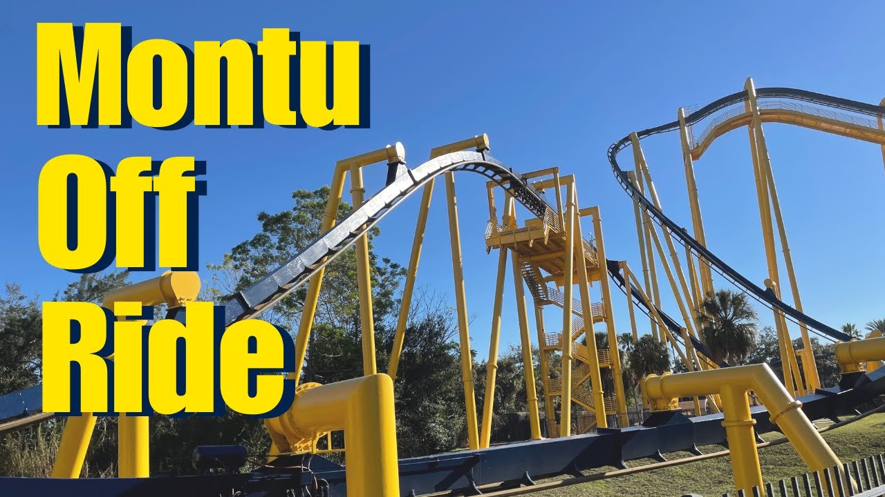 Montu Off Ride | Busch Gardens Tampa | 2023 | Thrill Warrior