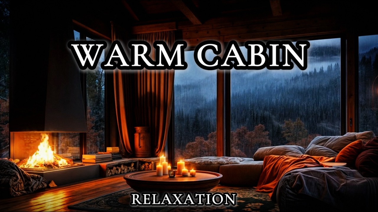 Best Relaxation Cabin Ever | 2 Hours (No Music)