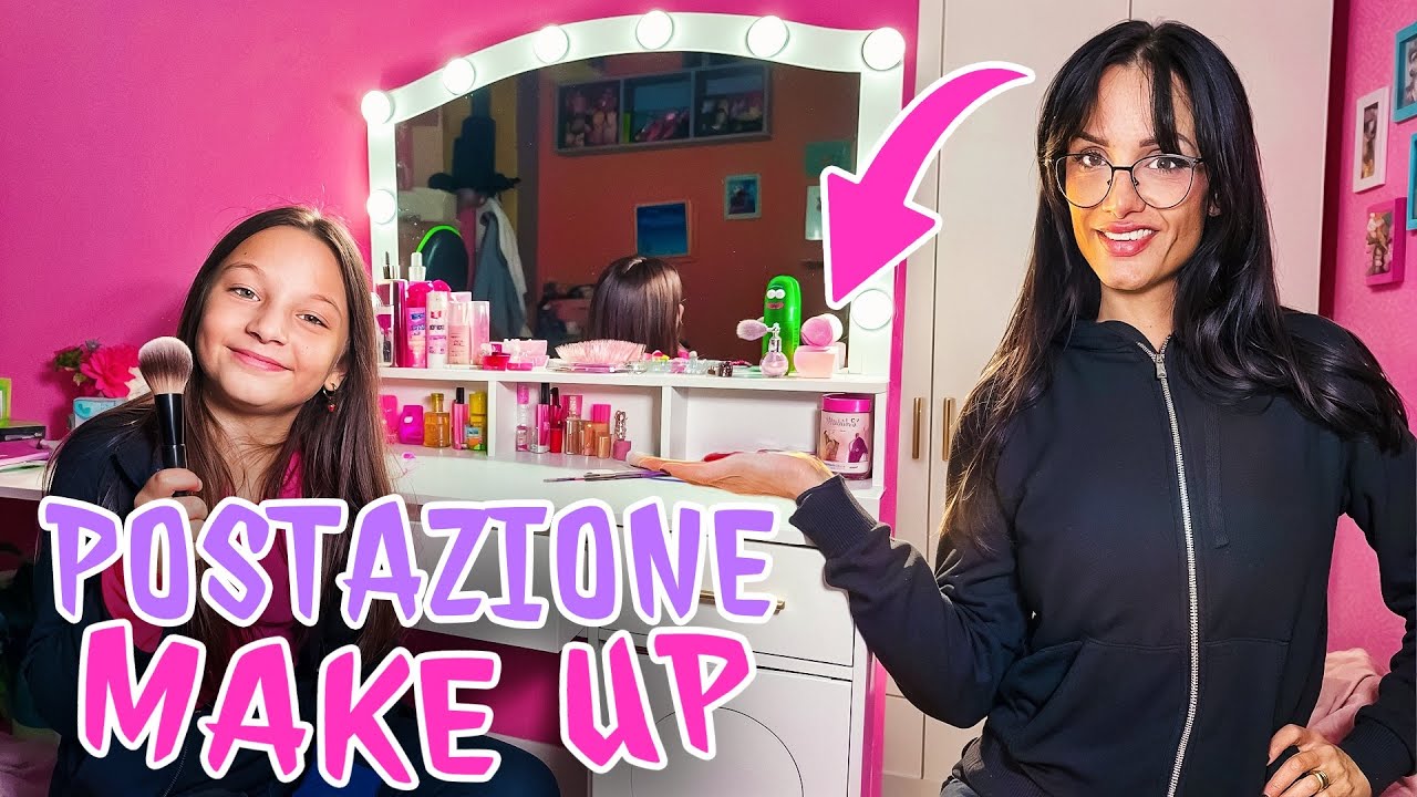 ORGANIZZIAMO LA NUOVA POSTAZIONE MAKE UP DI EMILY *felicita’*