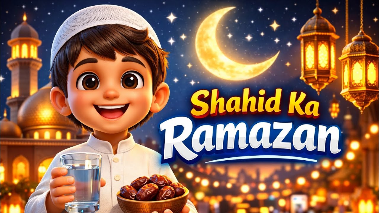 “Shahid Ka Ramazan | Ek Pyari Family Ramadan Story | Islamic Kids Story” | @KidzSuperTunesOfficial
