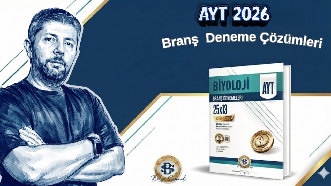BİLGİ SARMAL 2026 AYT BİYOLOJİ BRANŞ DENEME ÇÖZÜMLERİ  9. DENEME