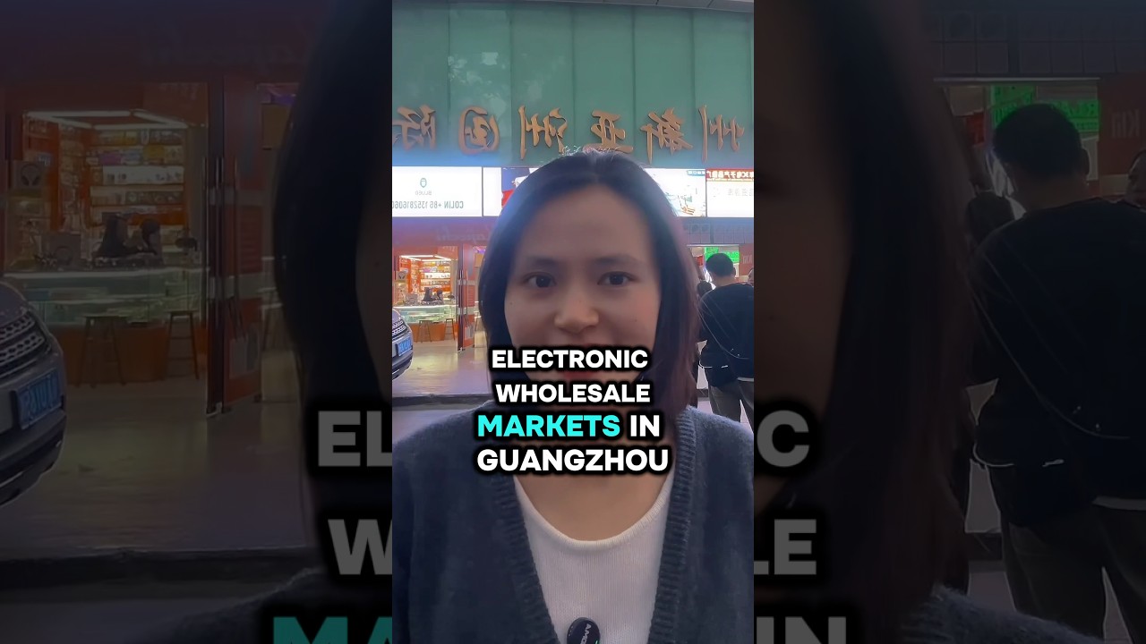 Guangzhou electronic wholesale market -Mini Huaqibgbei, everything is being displayed here as well.