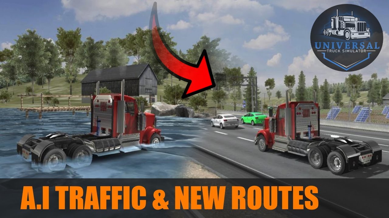 DUAL CARBON NEWS! A.I TRAFFIC & NEW ROADS - Universal Truck Simulator / MEGA LANZAMIENTO!